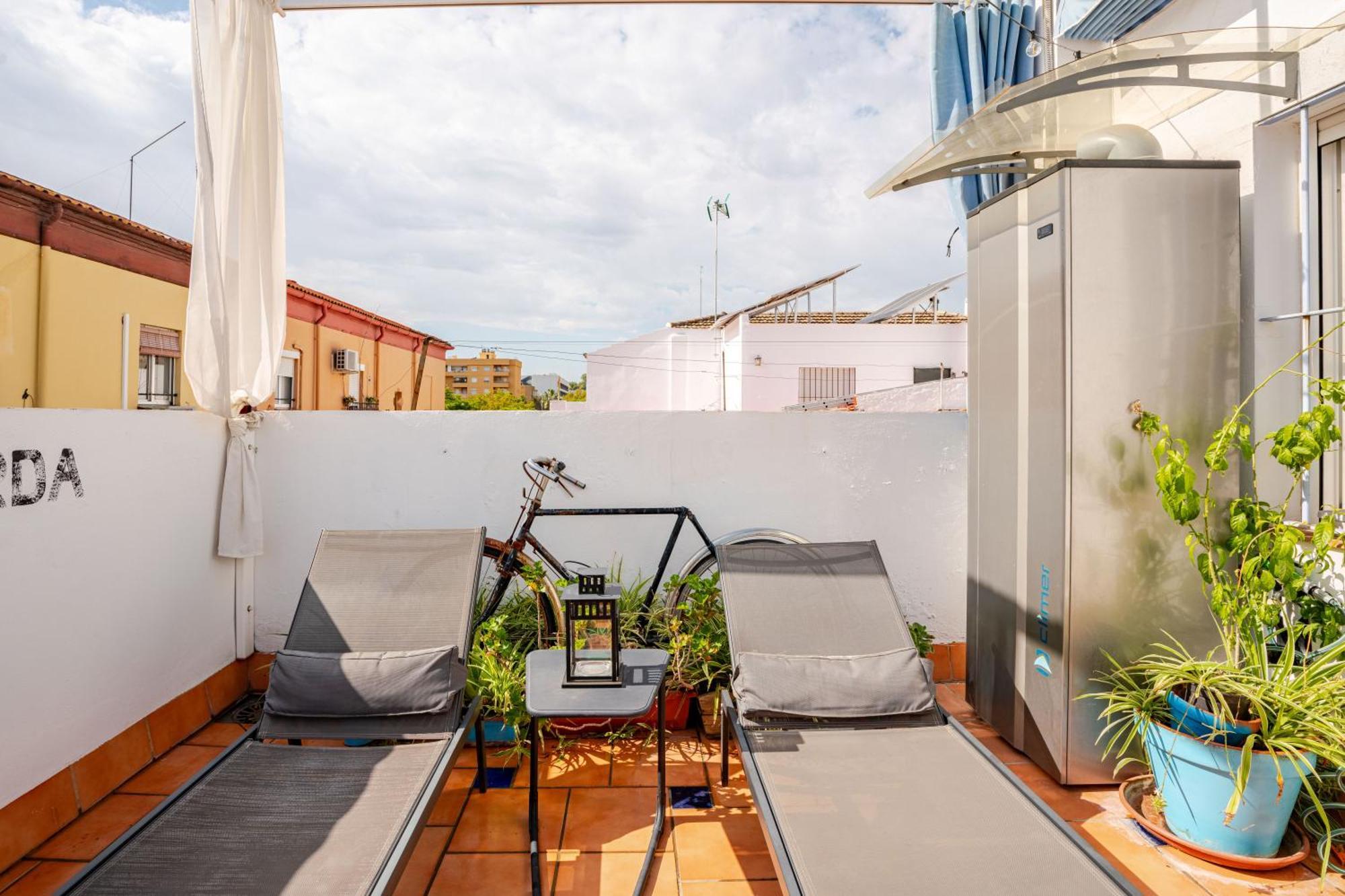 ático La Azotea Con Terraza Privada Appartamento Siviglia