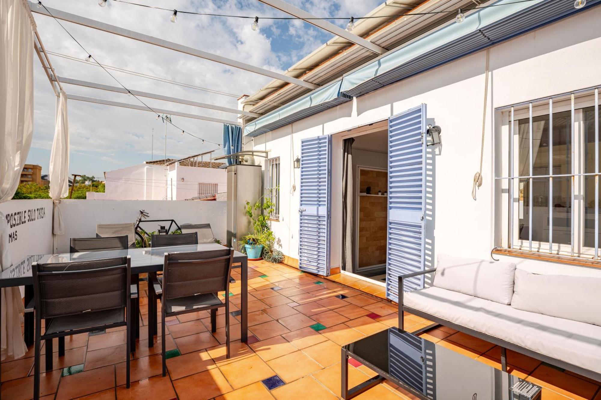 ático La Azotea Con Terraza Privada Siviglia