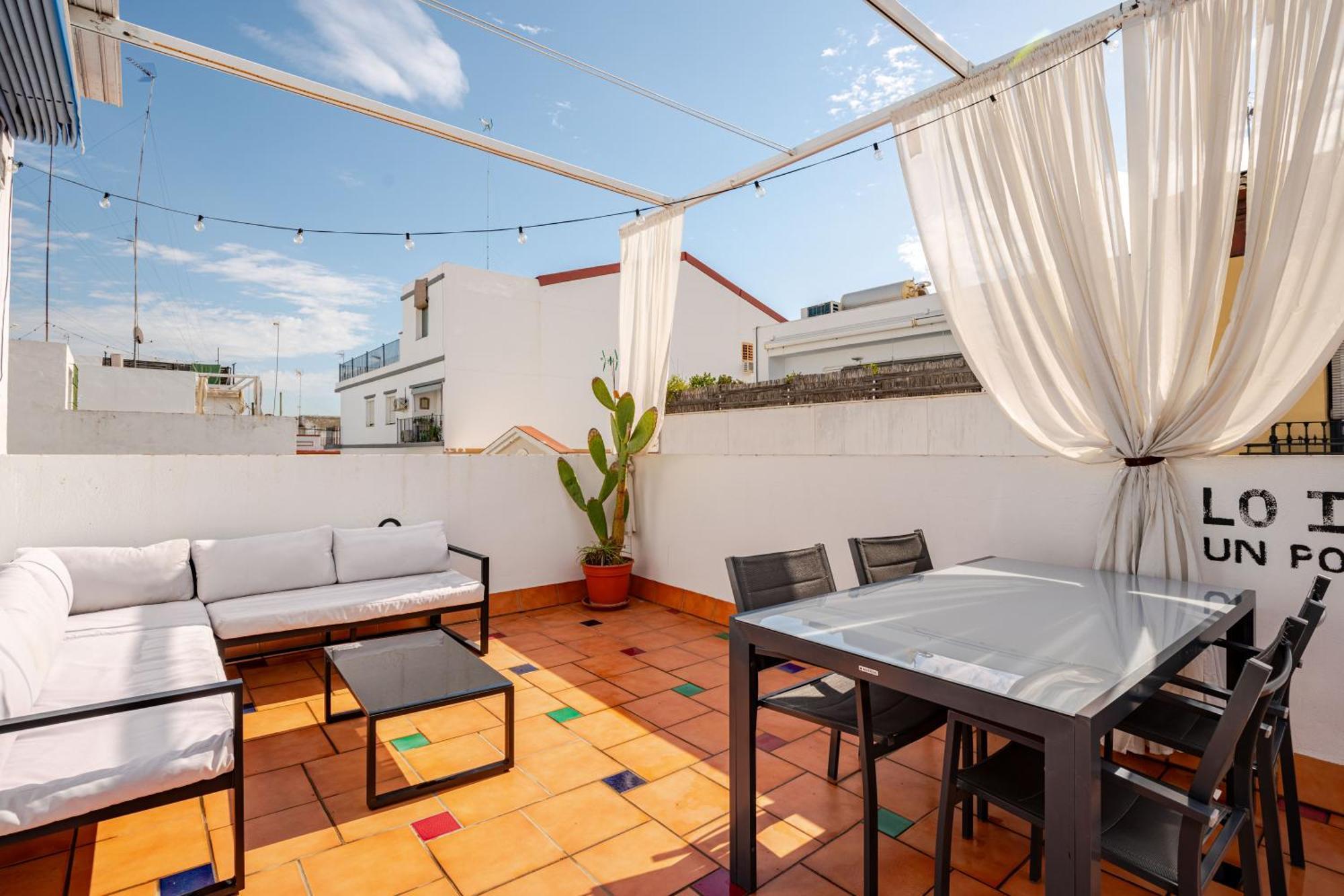 ático La Azotea Con Terraza Privada * Siviglia
